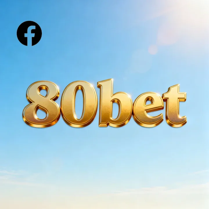Página oficial da 80bet no Facebook